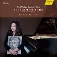 Hänssler Classic : Markovina - CPE Bach Complete Solo Works Volume 06